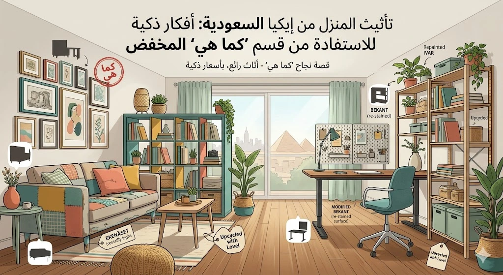 تأثيث المنزل من إيكيا السعودية: أفكار ذكية للاستفادة من قسم “كما هي” المخفض. تأثيث المنزل من إيكيا السعودية: أفكار ذكية للاستفادة من قسم “كما هي” المخفض.