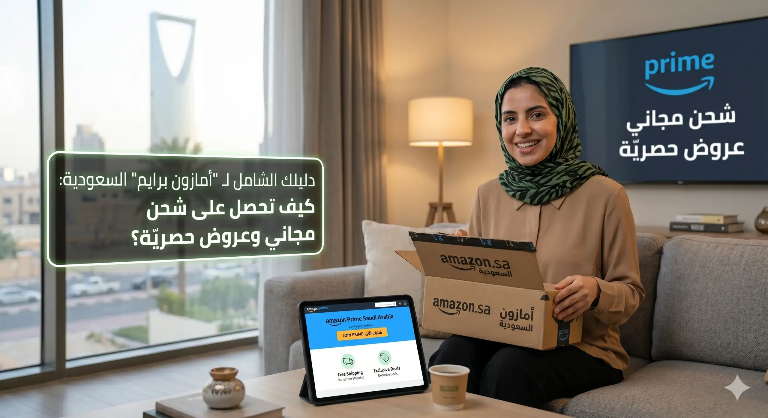دليلك الشامل لـ “أمازون برايم” السعودية: كيف تحصل على شحن مجاني وعروض حصريّة؟ دليلك الشامل لـ “أمازون برايم” السعودية: كيف تحصل على شحن مجاني وعروض حصريّة؟